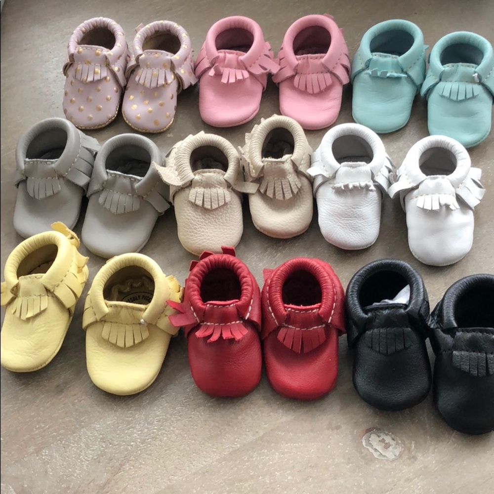 NWT/EUC freshly picked mocs RED HAS BEEN SOLD